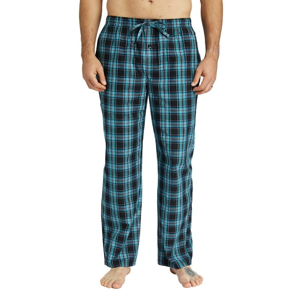 Onimisc Men's 100% Cotton Pajama Pants Lightweight Pjs Bottoms Sleepwear Bottom Pants with Pocket Drawstring,1 Pack