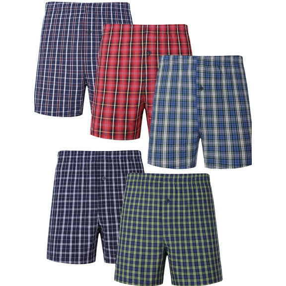 3PC Men #39 s Underwear Lightweight Big and Tall Boxers Cotton Comfortable