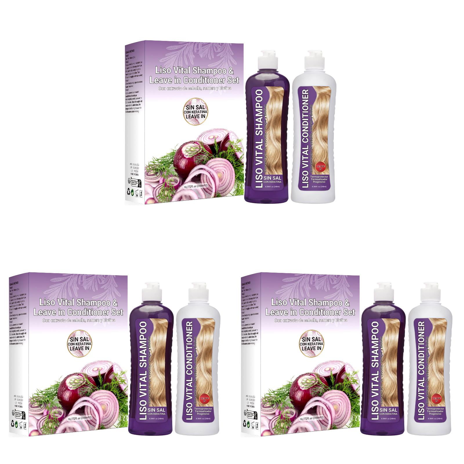 Onion And Shampoo And Set Silicone Shampoo And For All Hair Types