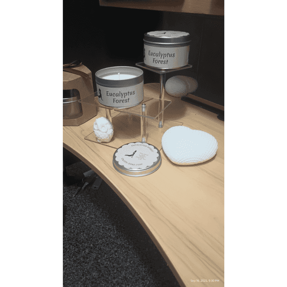 Onion Bake Eucalyptus Forest Soy Wax Candle, 8 oz, Hand-Poured, Eco-Friendly