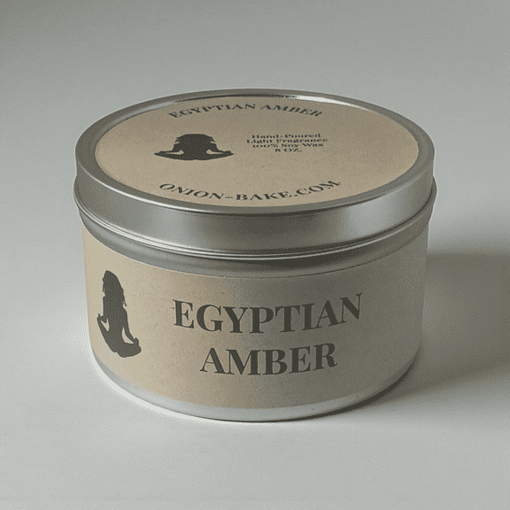 Egyptian Amber Soy Wax Candle