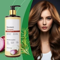 Onion Biotin & Rosemary Shampoo, Biotin Infused Shampoo for Hair Loss and Thinning Hair, Shampoo for All Hair Types, Soft and Shine Hair Care Shampoo , 16.9 Fl Oz