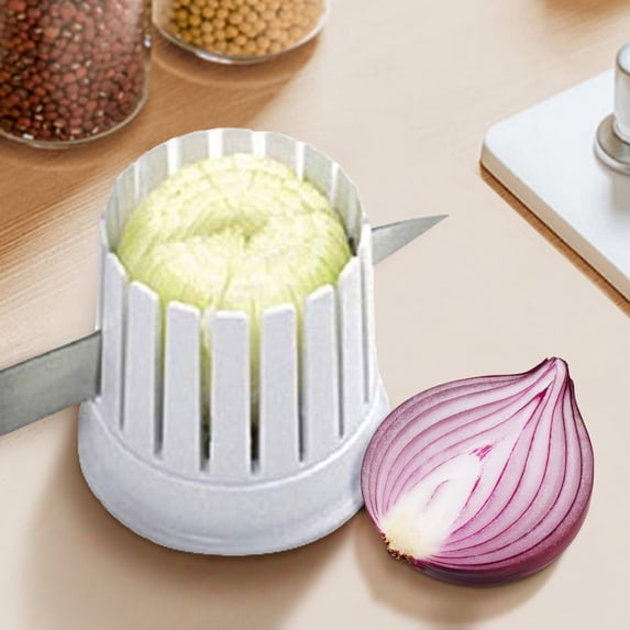 Onion Blos Som Maker Blo O M Ing Onion Cutter Reusable Onion Slicer Cutter Onion Blo O M Ing Cutter Onion Blos Som Maker Set for Fr I E D Onion Blos Soms 7.89X9.29cm Home and Kitchen