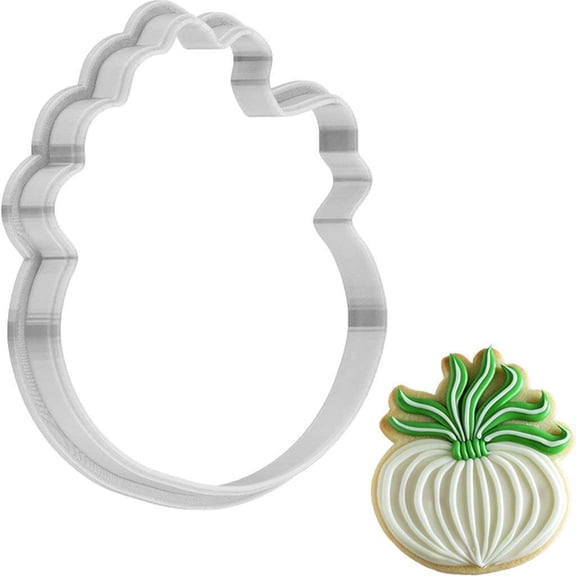 Onion Cookie Cutter 4 Inch Made in USA by WONDERTORY