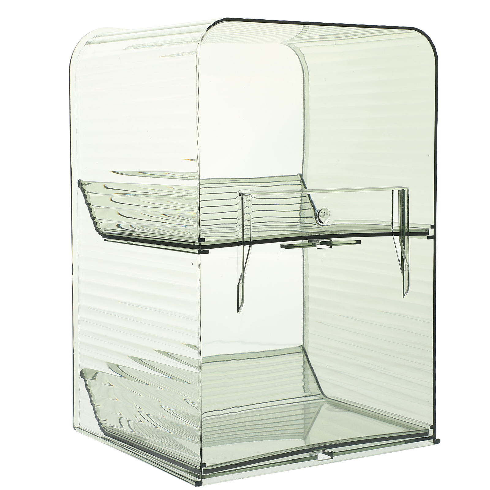 Onion Ginger and Garlic Storage Box Wallmounted Plastic Rack Decorate