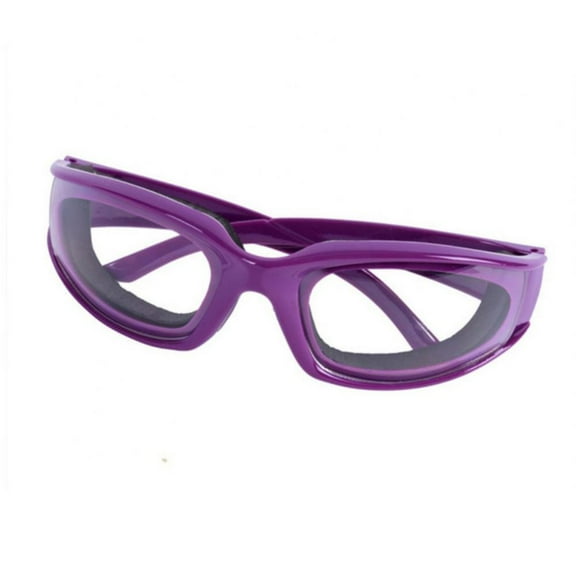 Onion Goggles Tear Free - Kitchen Peeling Glasses, Anti Scratch, One Size Fit All Men, Women, Clear Chef Goggles With Straps