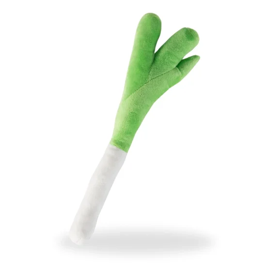 Onion Leek Plush Toy 13" Realistic Stuffed Vegetable with Wire Frame