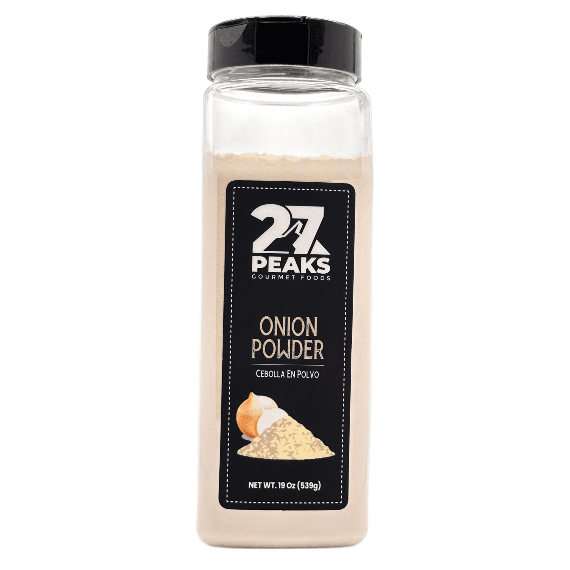 27 Peaks Gourmet No Artificial Flavors Onion Powder, 19 oz Bottle