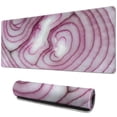 thumbnail image 1 of Onions Cut&nbsp;desk Mouse Padwaterproofnon Slip&nbsp;Line Series for Office Home Work Gaminggaming Mouse PadRubber Base Mousepad with Stitched Edges 31.5x11.8inches, 1 of 7