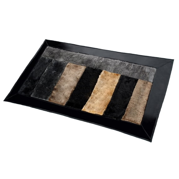 Onitiva - Assorted Chocolates Patchwork Rugs (19.7 by 31.5 inches)