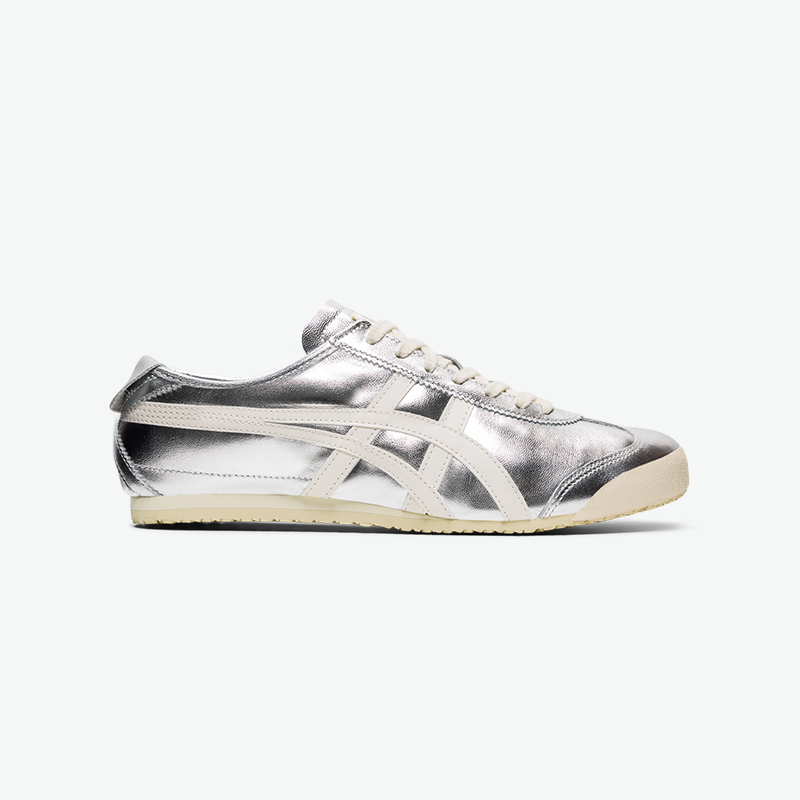 Onitsuka Tiger MEXICO 66 ™ Retro Silver Men's and Women's Sports Casual ...