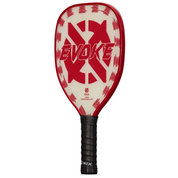 Onix Composite Evoke Teardrop Pickleball Paddle, Red