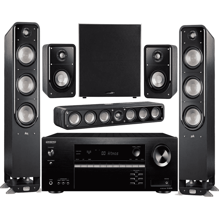 Onkyo 5.2 Channel Wireless Bluetooth 4K 3D A/V Surround