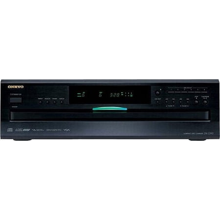 Onkyo - 6-Disc CD Player - Black