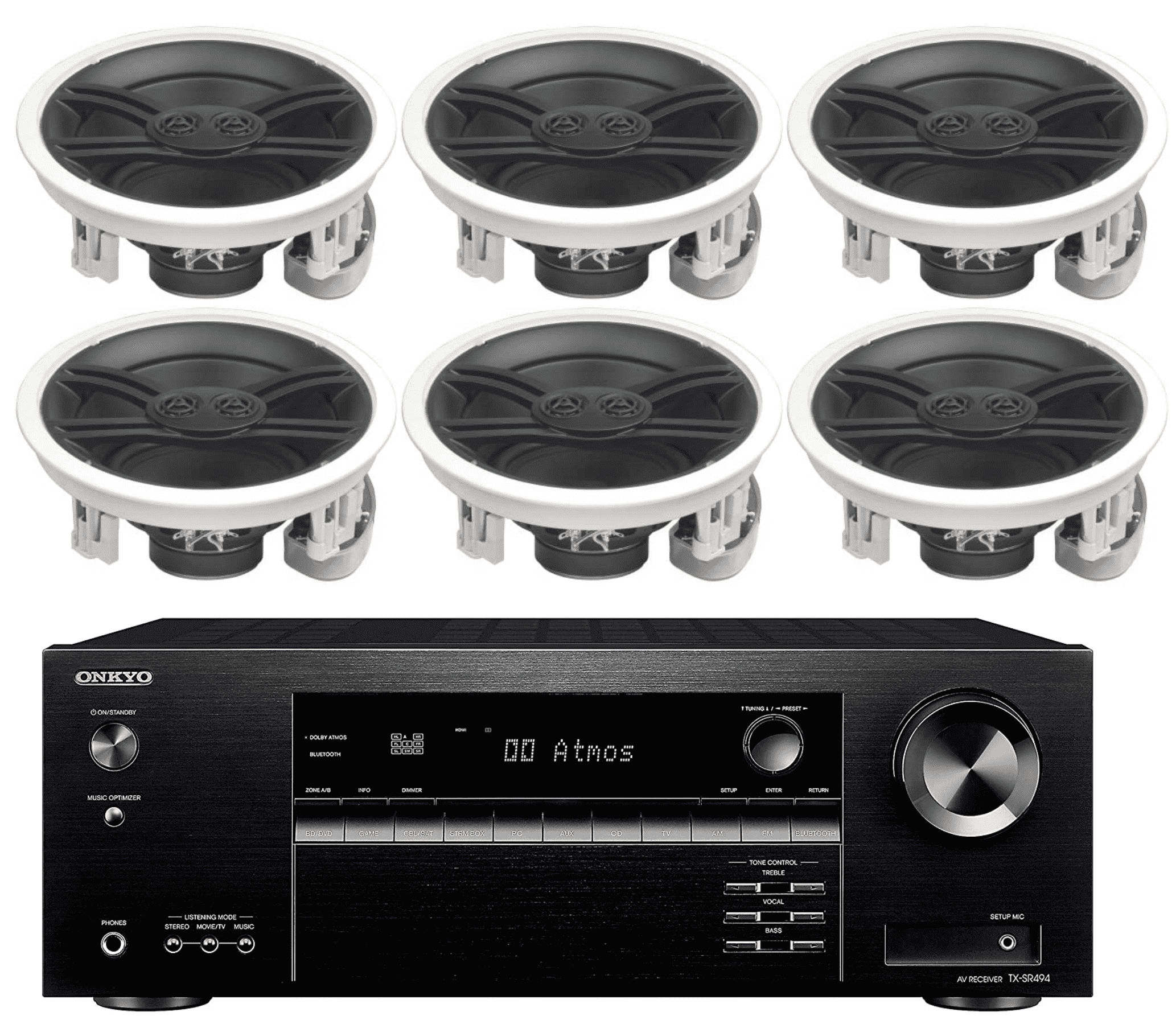 ONKYO オーディオラック CB-200M ガラストップ 4段 ONKYO オーディオラック CB-200M ガラストップ 4段 ONKYO
