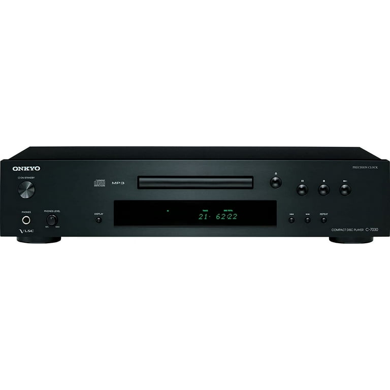 ONKYO CDプレーヤー C-7030 Onkyo C7030 CD Compact Disc Player with MP3 WMA Playback - Black