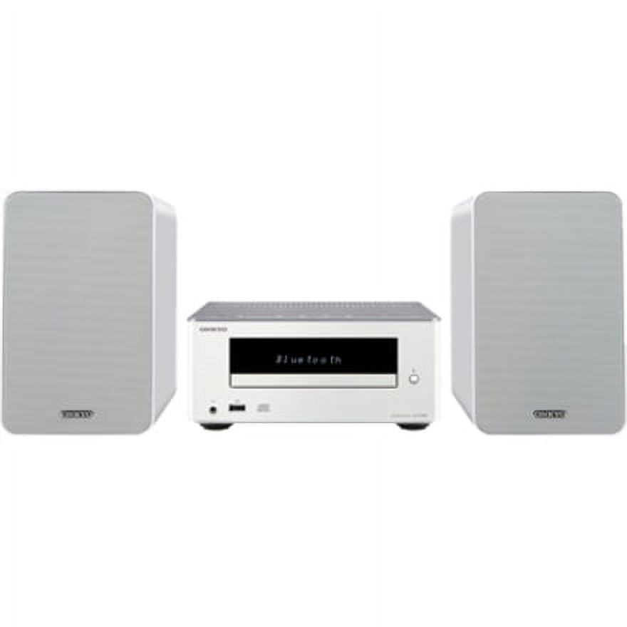 Onkyo CS-355 Mini Hi-Fi System, 30 W RMS, iPod Supported, White - image 1 of 12