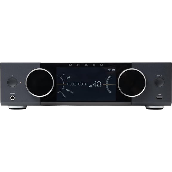 Onkyo 2 Ch. Muse Y-40 Network Streamer and Integrated High Power Amplifier - Black