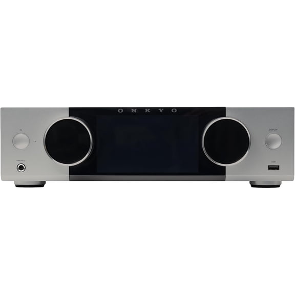 Onkyo 2 Ch. Muse Y-40 Network Streamer and Integrated High Power Amplifier - Silver