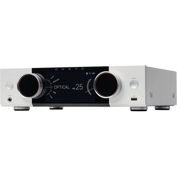 Onkyo MUSE-Y-50-SILVER 2 Channel Network Integrated Amplifier (2026)