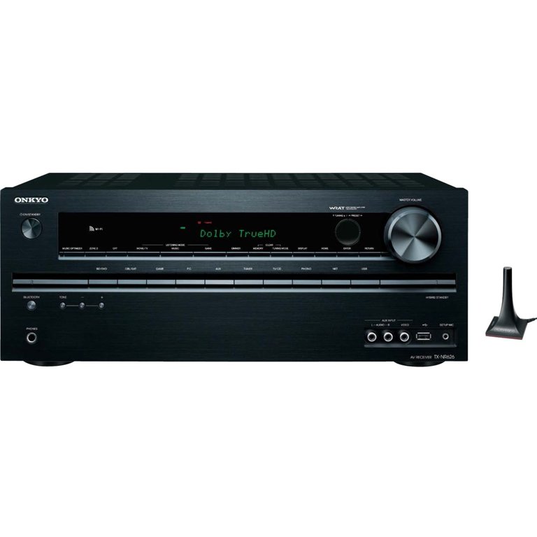 Onkyo TX-NR626 3D Ready A/V Receiver, 7.2 Channel, Black - Walmart.com