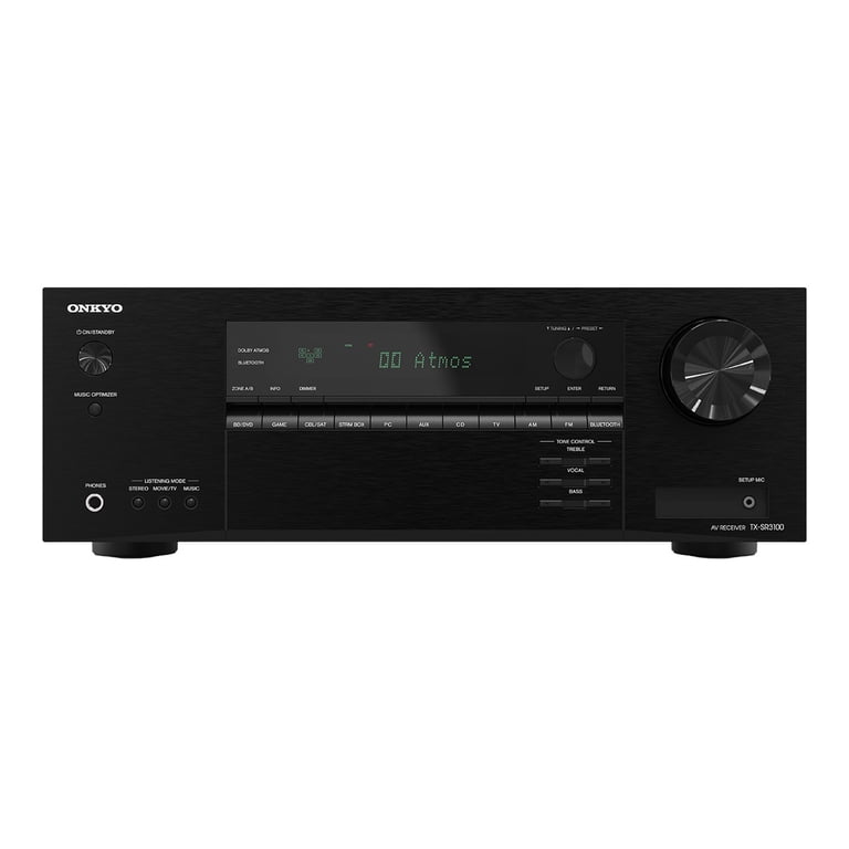Onkyo TX-SR3100 Home Theater Amplifier with HDMI, Bluetooth, Dolby