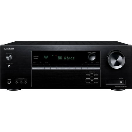 Onkyo - TX 5.2-Ch. with Dolby Atmos 4K Ultra HD HDR Compatible A/V Home Theater Receiver - Black