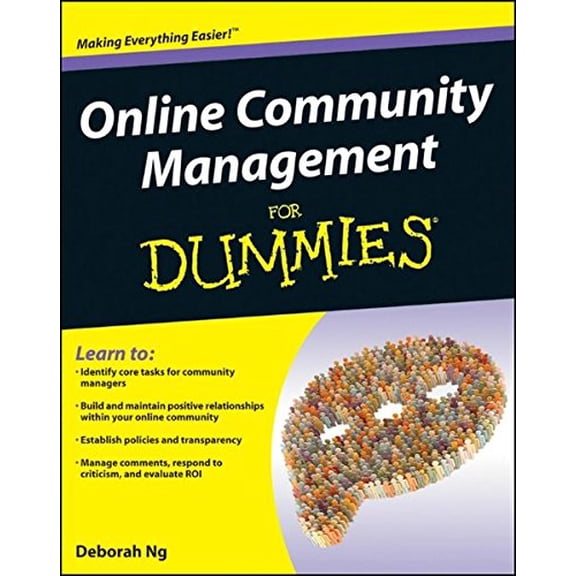 Pre-Owned Online Community Management for Dummies, 9781118099179, 1118099176, Paperback, 1 edition