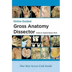 Online Guided Gross Anatomy Dissector Printed Access Code