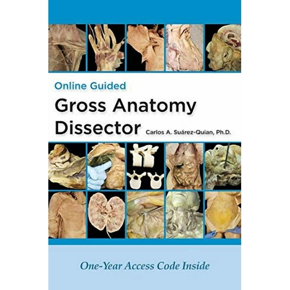 Online Guided Gross Anatomy Dissector Printed Access Code