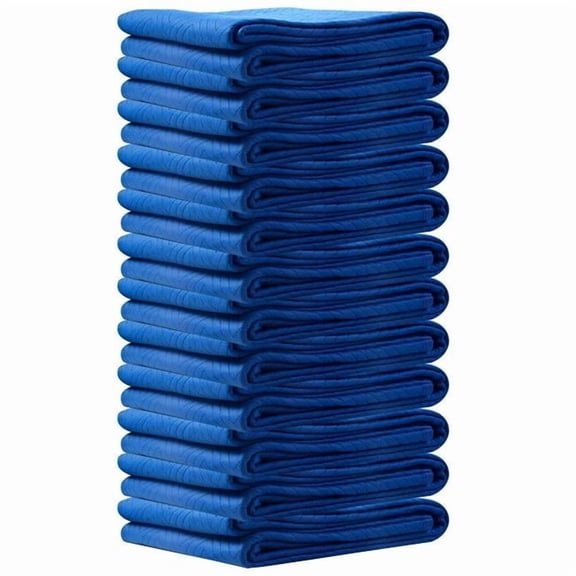 Online Gym Shop CB16977 60 lbs Padded Furniture Pads Protection Moving Blankets, 12 Piece - 72 x 80 in.