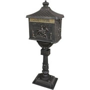 Online Gym Shop CB23001 Postal Security Mailbox, Bronze
