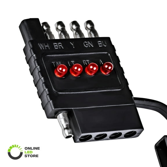 Online LED Store, Nickel-Plated 5-Way Flat Circuit Tester