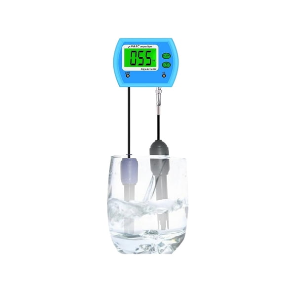Online PH / EC Monitor Meter Acidometer 2 In 1 PH EC Meter For Aquarium Multi-parameter Water Quality Monitor