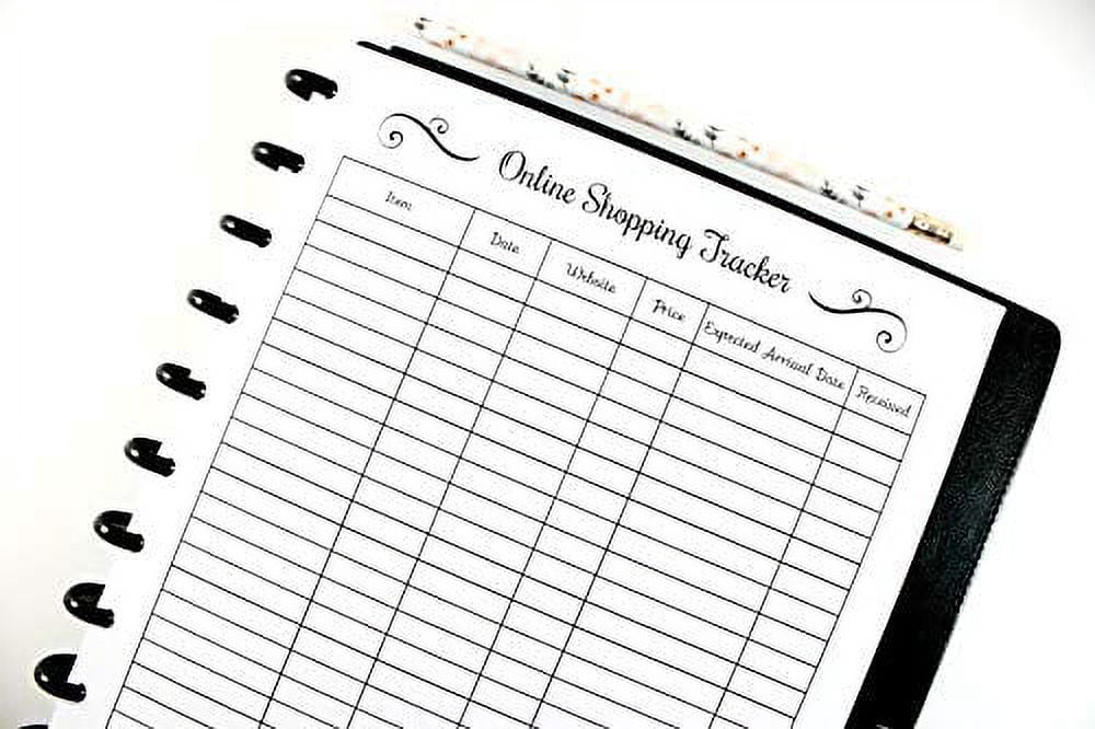 Online Shopping Tracker for 11 Disc Planners - Walmart.com
