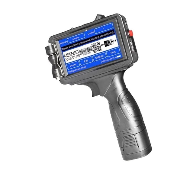 Online Small Hand-held Ink Jet Printer, Date Label, Price Code, Digital Automatic Coding Machine ,Easy to Use