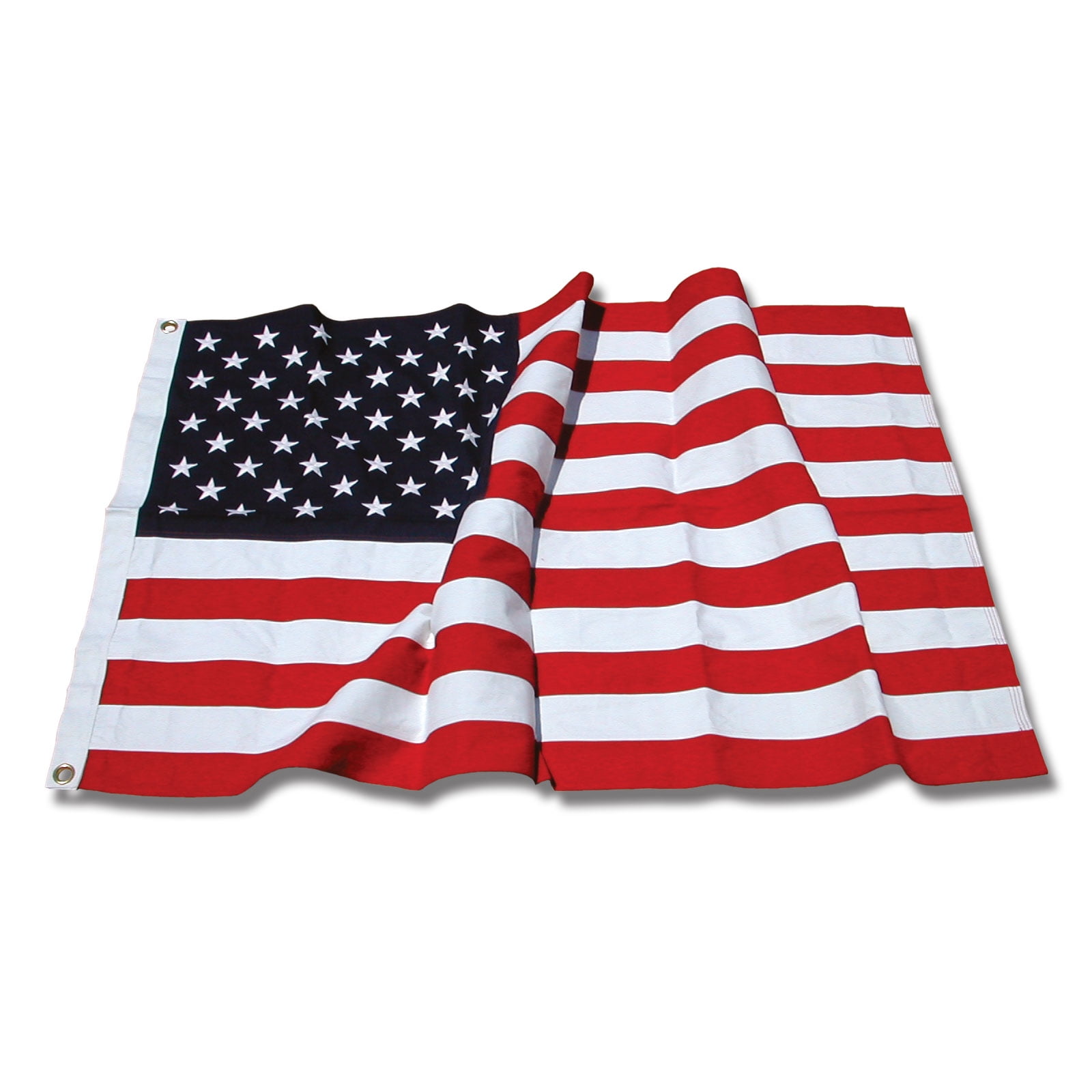 Online Stores American Flag 3ft x 5ft Cotton Indoor Display Outdoor Flag and Banner