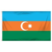 Online Stores Azerbaijan 3ft x 5ft Printed Polyester Flag