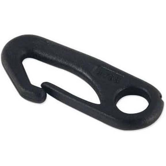 Online Stores Black Nylon Flag Snap - 6 Pair