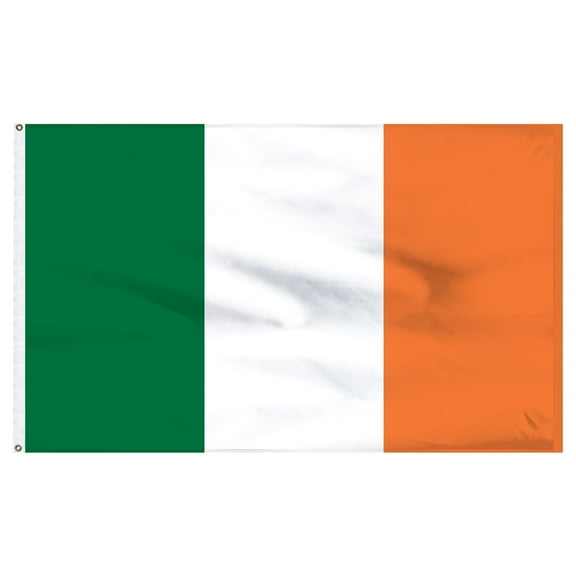Online Stores Ireland 2ft x 3ft Irish Nylon Flag - Outdoor 10in x 9in
