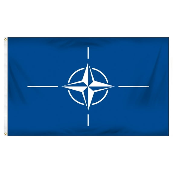 Online Stores NATO (Nato) 3ft x 5ft Printed Polyester Flag