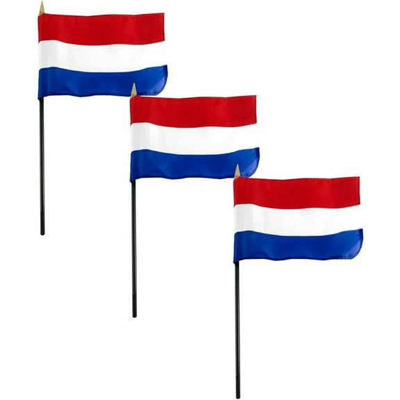 Online Stores Netherlands Flag 4 x 6 inch (3 PK)