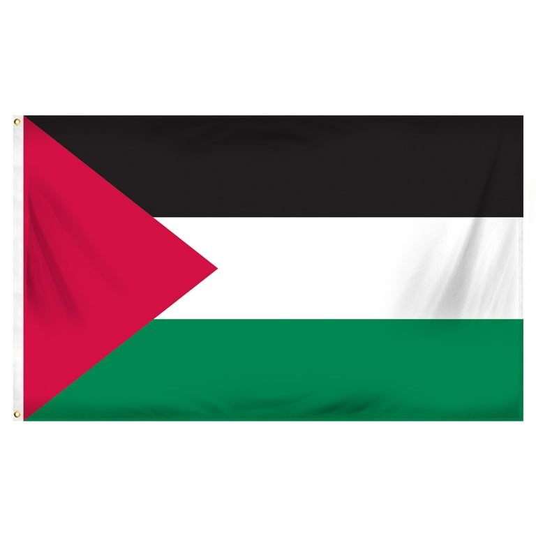 Online Stores Palestine Printed Polyester Flag 3ft x 5ft - 7in x