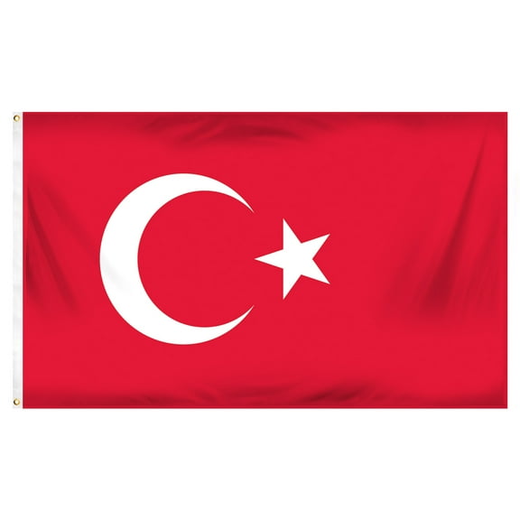 Online Stores Printed Polyester Turkey Flag 3ft x 5ft