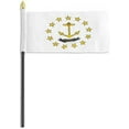 thumbnail image 1 of Rhode Island flag 4 x 6 inch, 1 of 2