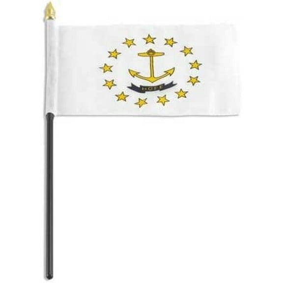 Rhode Island flag 4 x 6 inch