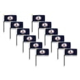thumbnail image 1 of Online Stores Virginia Stick Flag 4in x 6in - 12 Pack, 1 of 4