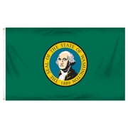 Online Stores Washington Printed Polyester Flag 3ft x 5ft