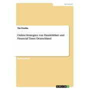 Online-Strategien von Handelsblatt und Financial Times Deutschland Paperback