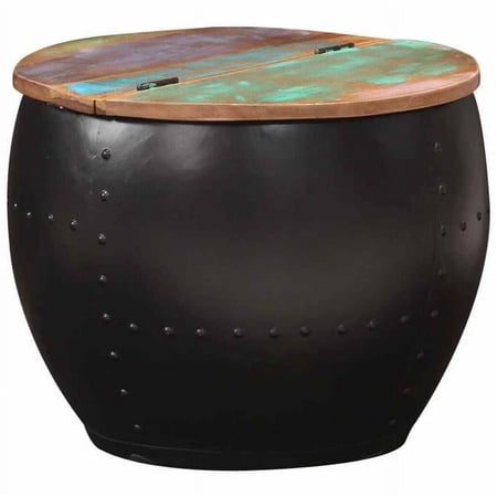 OnlineGymShop CB23697 21 in. Accent Round Coffee Table with Storage